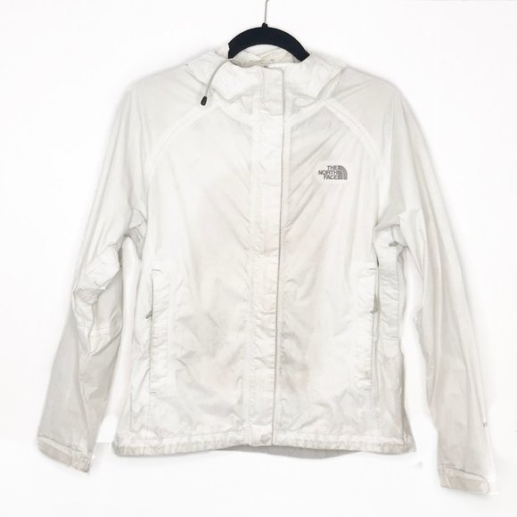 The North Face Jackets & Blazers - The North Face White Rain Shell